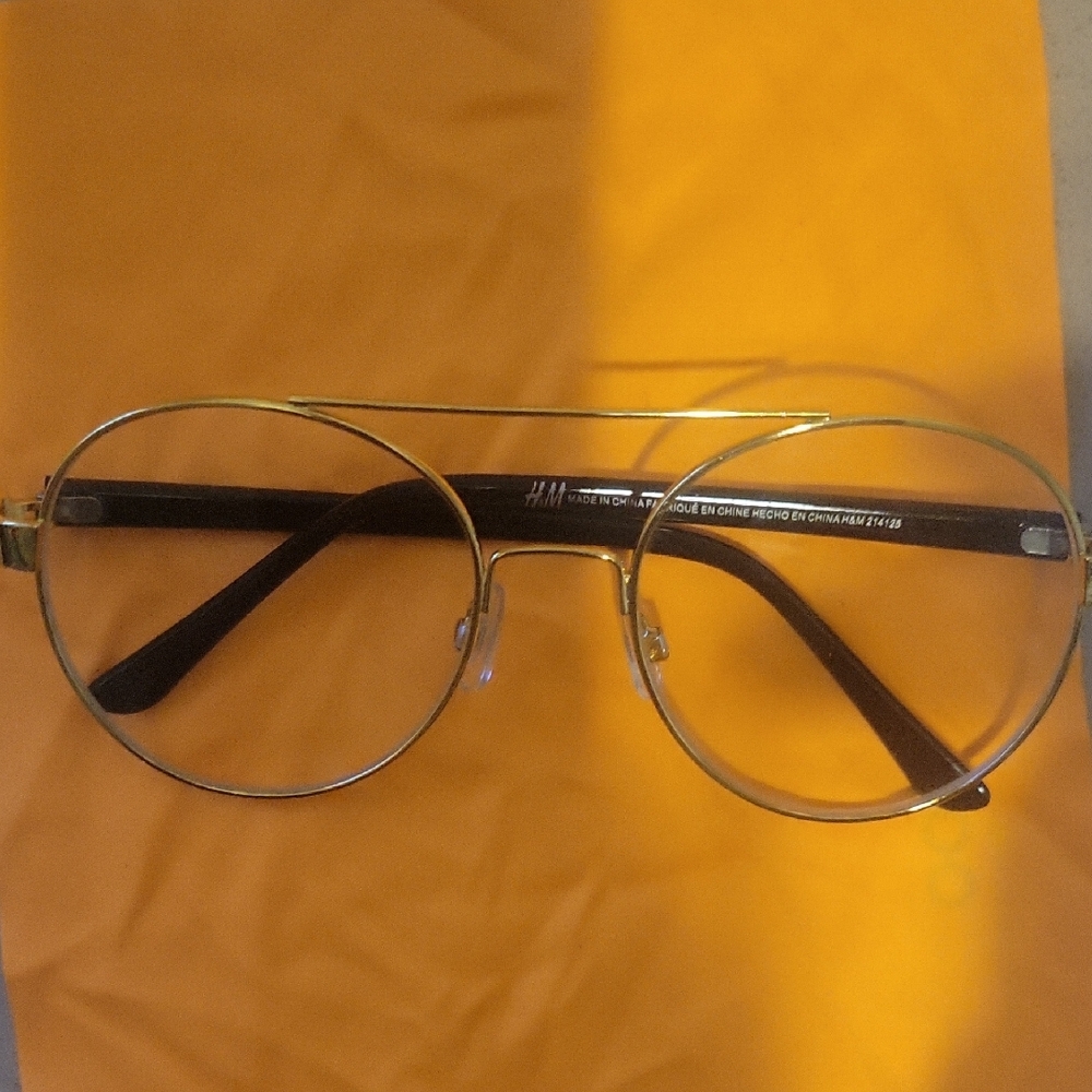 H&M Gold Frame Glasses